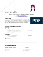 Jenny Robles Resume