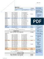 NUS AY1718 Calender 