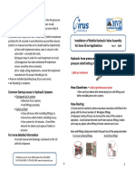 Cirus Controls Valve Assy Install and Commissioning Procedure 8.09