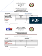 Pagsulhugon National High School: Division Festival of Talents Screening For Popdev Quiz Delegates