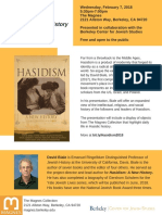 David Biale On Hasidism: A New History