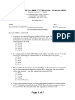 Investment Management - Midterm Quiz 1