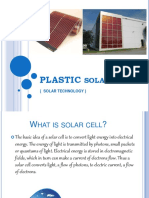 Plastic Solar Cell Suman