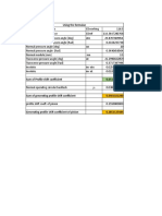 Gear Generating Profile Shift Calculations