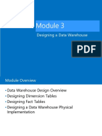 Designing A Data Warehouse