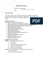 Description of Courses-ICT PDF