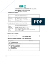 Document Checklist Readymix Concrete