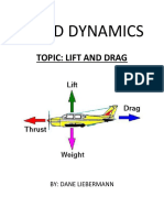 Physics Project Lift and Drag