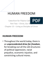 Human Freedom: Catechism For Filipino Catholics Part Two - Christ, Our Way Chapter 13 - Living As Disciples of Christ