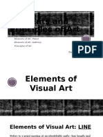 Elements of Art: Visual Elements of Art: Auditory Principles of Art