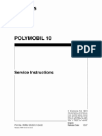 Plymobil 10 Service Instructions