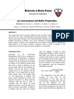 PH Measurement and Buffer Preparation