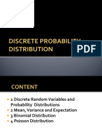 Discrete Probability Distribution PDF