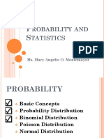 Probability and Statistics