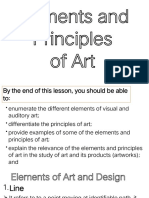 Elements and Principles of Art