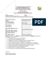 Police 3.: Instruction: Enumerate The Following Missing PNP RANK STRUCTURE.2 Points Each