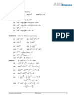 EXAMPLE 1 Solve The Following:: QA - Indices Examples