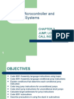 The 8051 Microcontroller and Embedded Systems: Jump, Loop, and Call Instructions