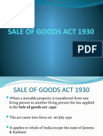 Sale of Goods Act