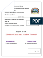 Markov Chain and Markov Processes