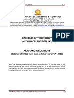 B.tech - Mech Syllabus Final