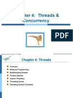 Chapter 4 THREADS & CONCURRENCY