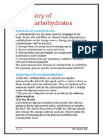 Chemistry of Carbohydrates