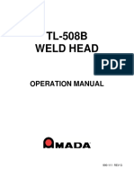 TL 508B Light Weld Head Operation Manual