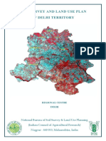 Soil Survey and Land Use Plan of Delhi Territory