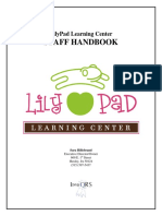 Lilypad Learning Center Staff Handbook