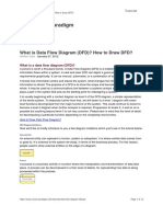 What Is Data Flow Diagram (DFD) ? How To Draw DFD?