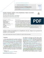 Techno-Economic Analyses of CO2 Liquefaction - Impact of Product Pressure and Impurities