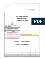 Ain Tsila Development Main EPC Contract A-CNT-CON-000-00282: Project Quality Plan