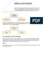 Priority MLQ RR Fairshare Cpu Scheduling