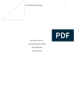 Running Head: Impact of Divorce On Children 1