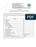 Berita Acara Vaksinasi