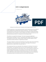 Selecting Screw Compressors