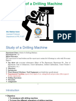 Study of A Drilling Machine: Md. Rakibul Islam