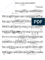 Lebedev Concerto in One Movement Russian Edition PDF Free