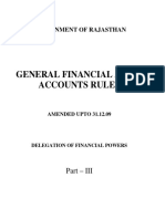 General Financial and Accounts Rules: Government of Rajasthan