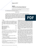 ASTM D2395-83 (1997) E1 Specific Gravity of Wood and Wood-Based Materials