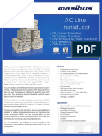 Masibus DA-DV-DW-DVA-DH-DPF - R6F - 1217 - AC Line Transducer