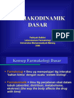 Farmakodinamik Dasar Farmakodinamik Dasar