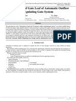 Optimization of Gate Leaf of Automatic O