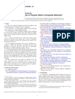 Flexural Properties of Polymer Matrix Composite Materials: Standard Test Method For