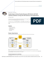 Guided Steps To Setup Disaster Recovery (DR) Site For SAP ASE (Sybase) Database Running With SAP Business Suite Applications - SAP Blogs