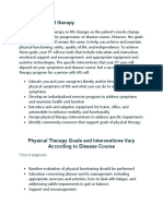 Multiple Sclerosis Physical Therapy