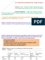 Material Selection For Automotive Brake Disc: Case Study 2