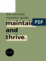 Maintain - Thrive Guide