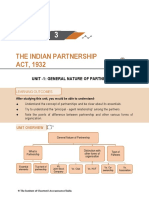 The Indian Partnership ACT, 1932: Unit - 1: General Nature of Partnership